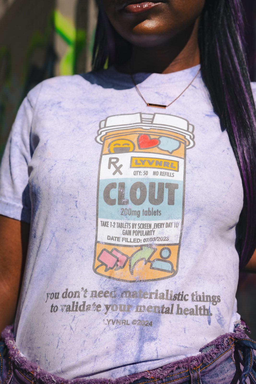 CLOUT SHIRT (Amethyst)